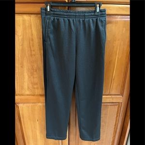 Boys Tek Gear pants L 14/16 with pockets & drawstring charcoal gray